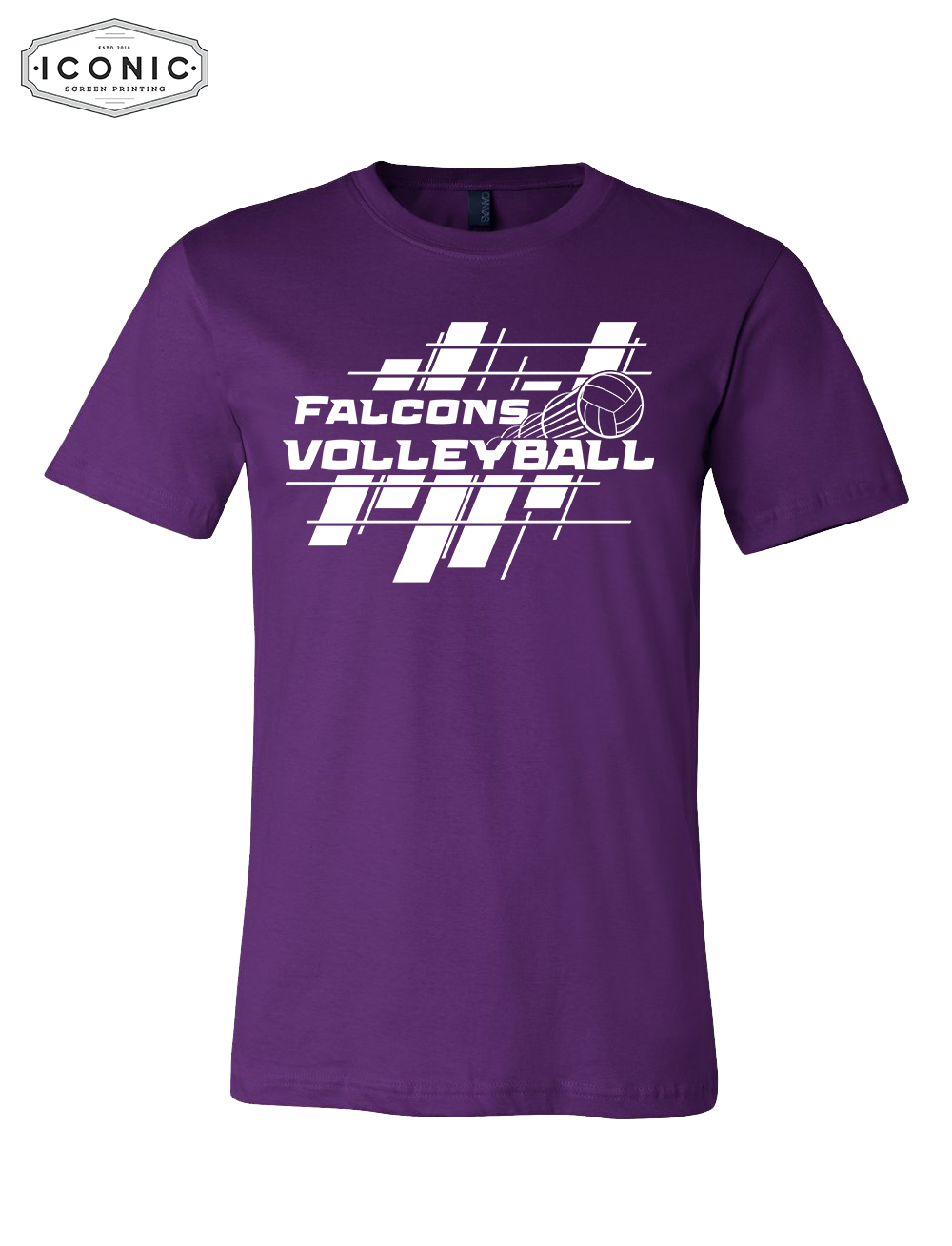 Falcons VolleyBall - Unisex Jersey Tee
