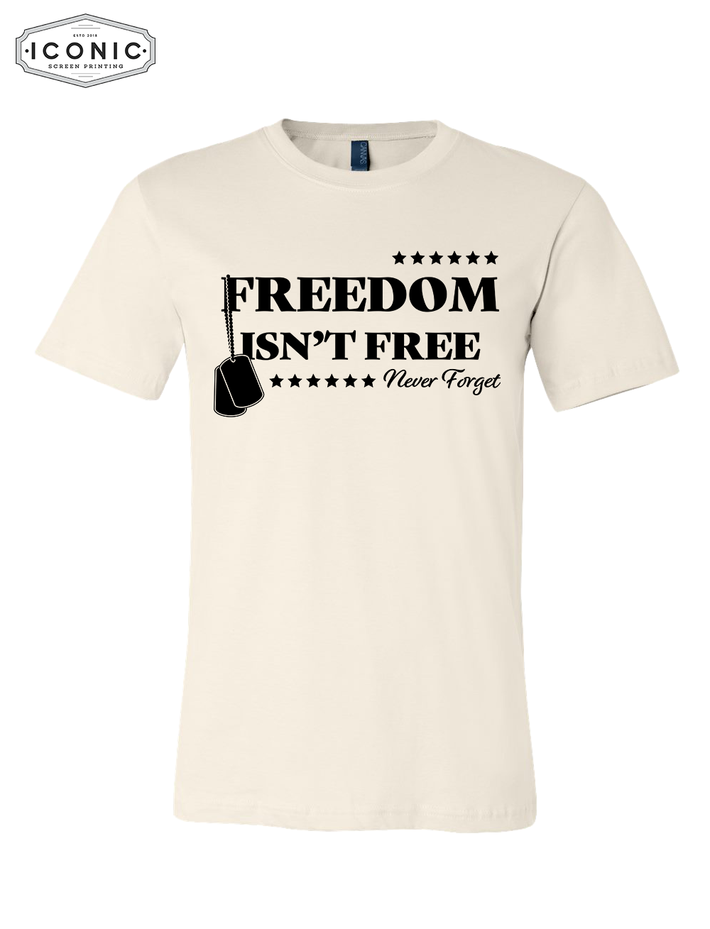Freedom Isn't Free  - Unisex Jersey Tee