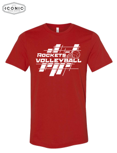 Rockets VolleyBall - Unisex Jersey Tee