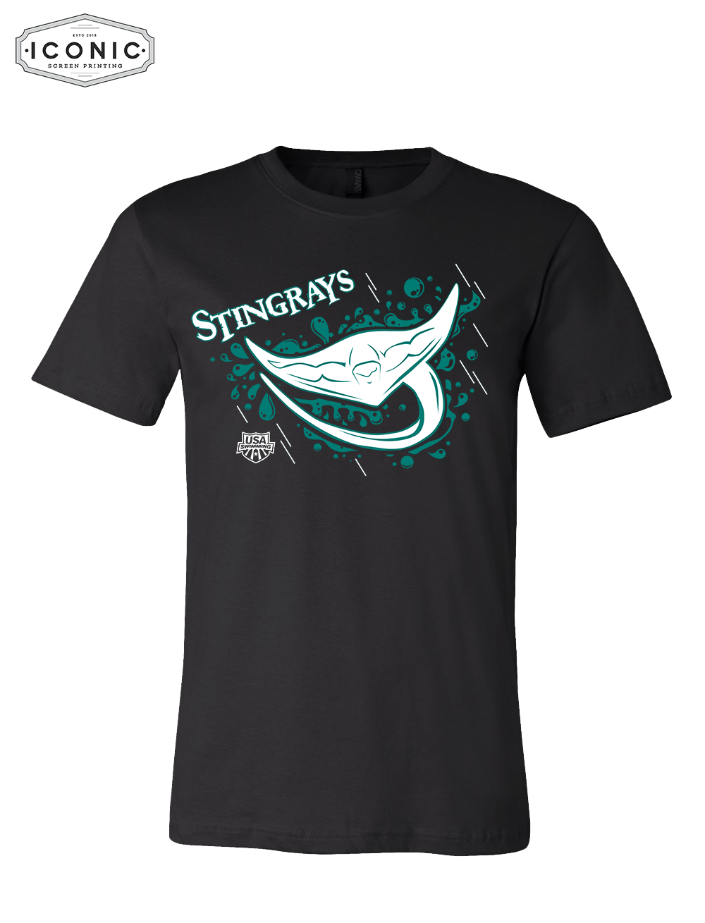 Stingrays - Bella+Canvas-Unisex Jersey Tee