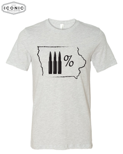 3% Iowa  - Unisex Jersey Tee