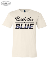 Load image into Gallery viewer, Back The Blue - Unisex Jersey Tee
