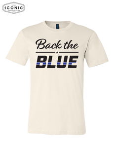 Back The Blue - Unisex Jersey Tee
