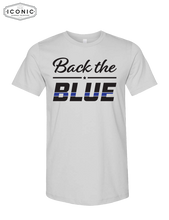 Load image into Gallery viewer, Back The Blue - Unisex Jersey Tee
