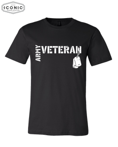 Army Veteran - Unisex Jersey Tee
