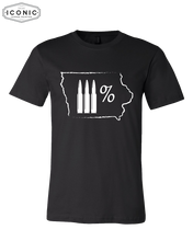 Load image into Gallery viewer, 3% Iowa  - Unisex Jersey Tee
