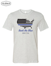 Load image into Gallery viewer, Back The Blue United States - Unisex Jersey Tee
