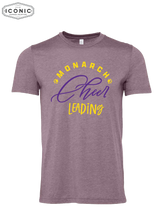 Load image into Gallery viewer, Monarch Cheer Leading - Unisex CVC Jersey Tee
