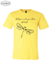 Load image into Gallery viewer, Whisper Words of Wisdom - Unisex Jersey Tee
