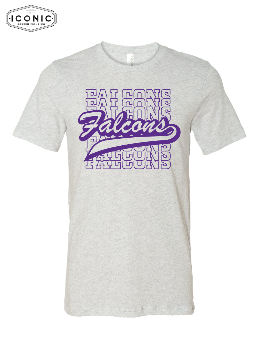 Falcons, Falcons, Falcons - Unisex Jersey Tee
