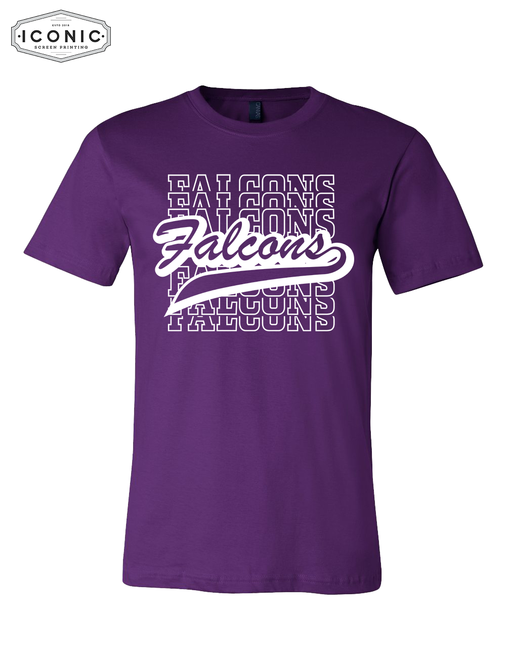 Falcons, Falcons, Falcons - Unisex Jersey Tee