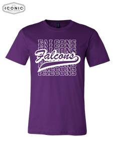 Falcons, Falcons, Falcons - Unisex Jersey Tee