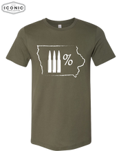 Load image into Gallery viewer, 3% Iowa  - Unisex Jersey Tee
