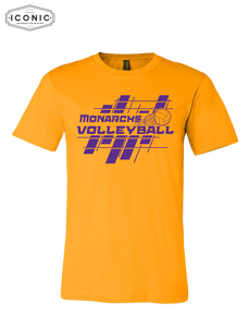 Monarchs VolleyBall - Unisex Jersey Tee