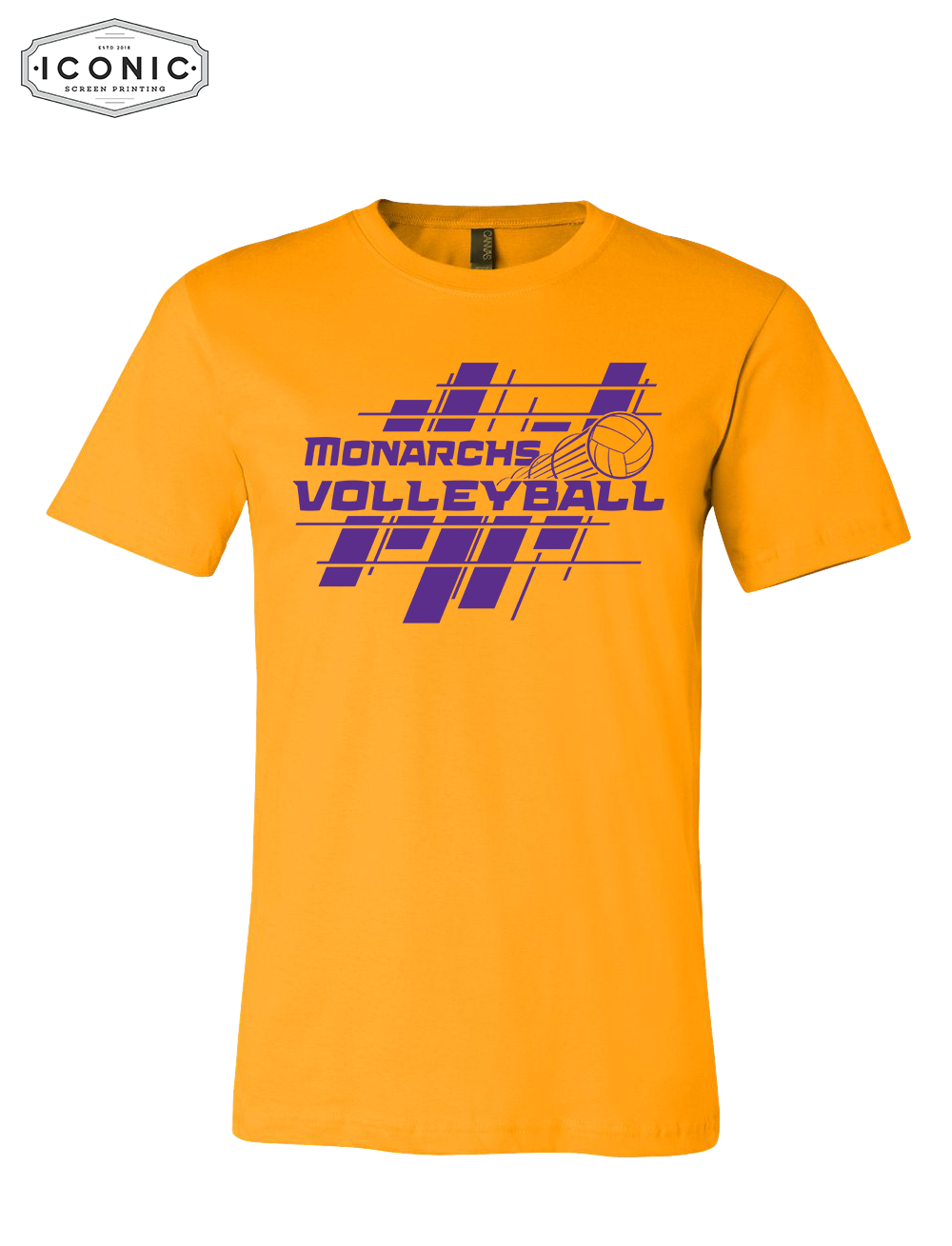 Monarchs VolleyBall - Unisex Jersey Tee