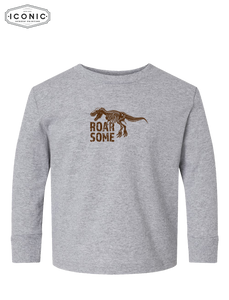 Roarsome - Toddler Long Sleeve Cotton Jersey Tee