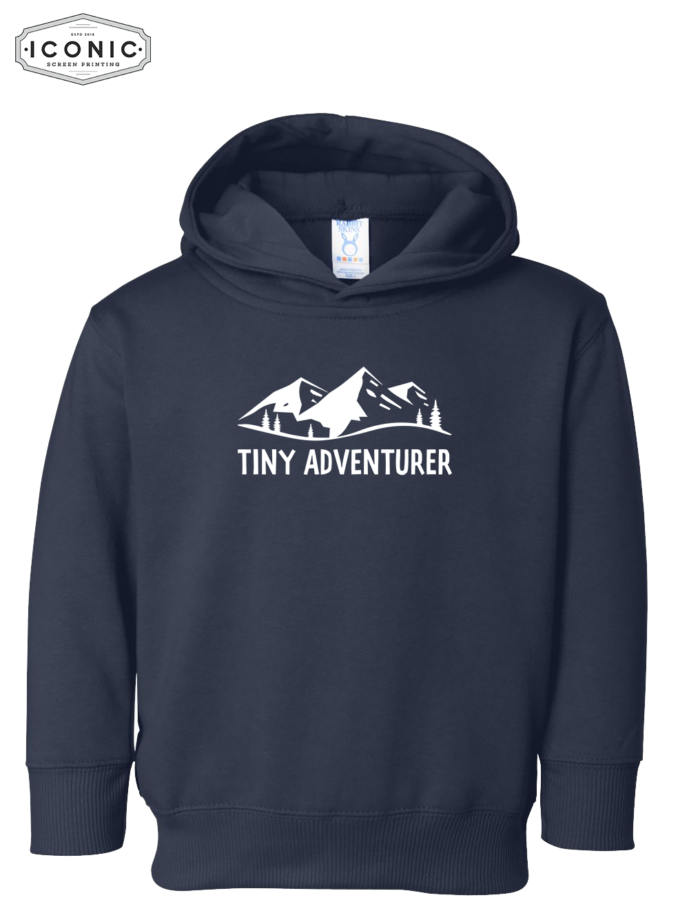 Tiny Adventurer - Toddler Pullover Fleece Hoodie