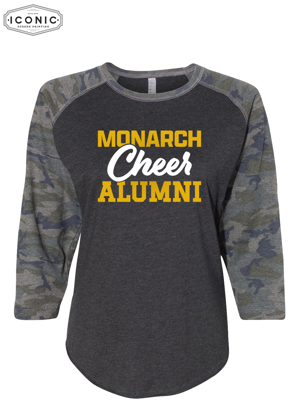 Cheer Alumni - Women's Baseball Jersey 3/4 Sleeve
