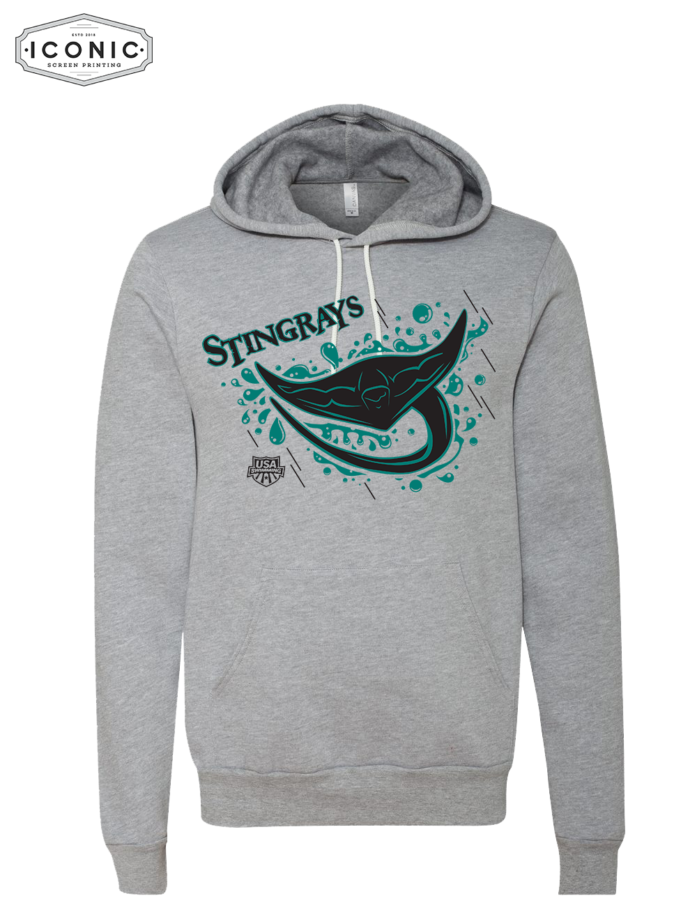 Stingrays - Unisex Sponge Fleece Hoodie