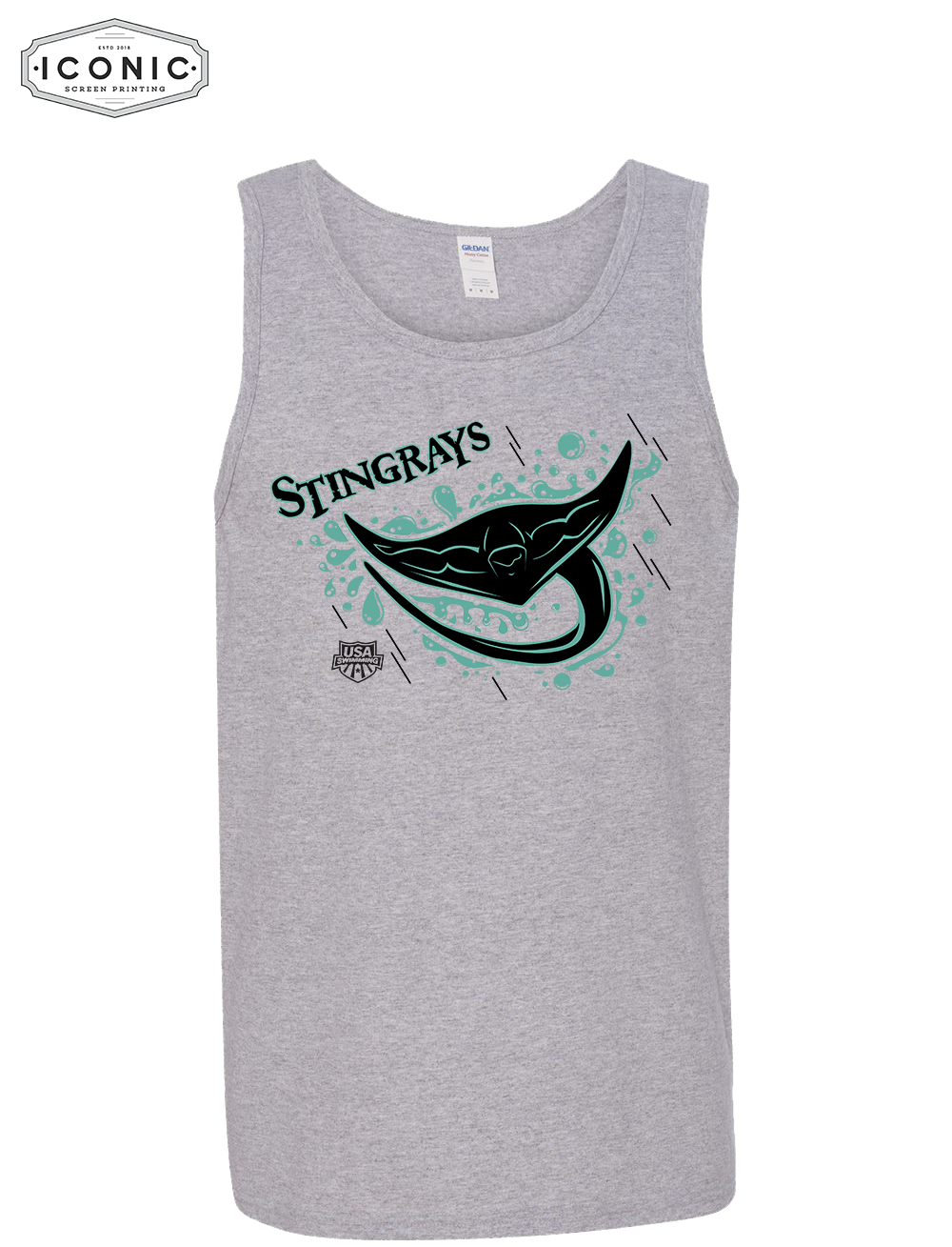 Stingrays - Heavy Cotton Tank