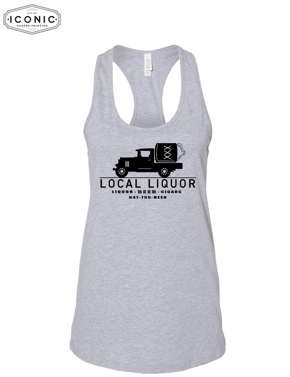 Local Liquor - Women's Jersey Racerback Tank