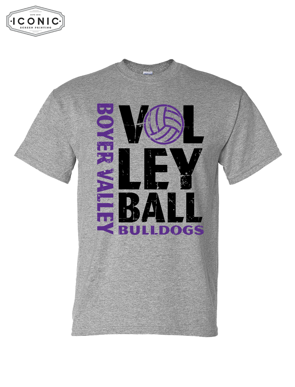 Boyer Valley Volleyball - DryBlend T-shirt