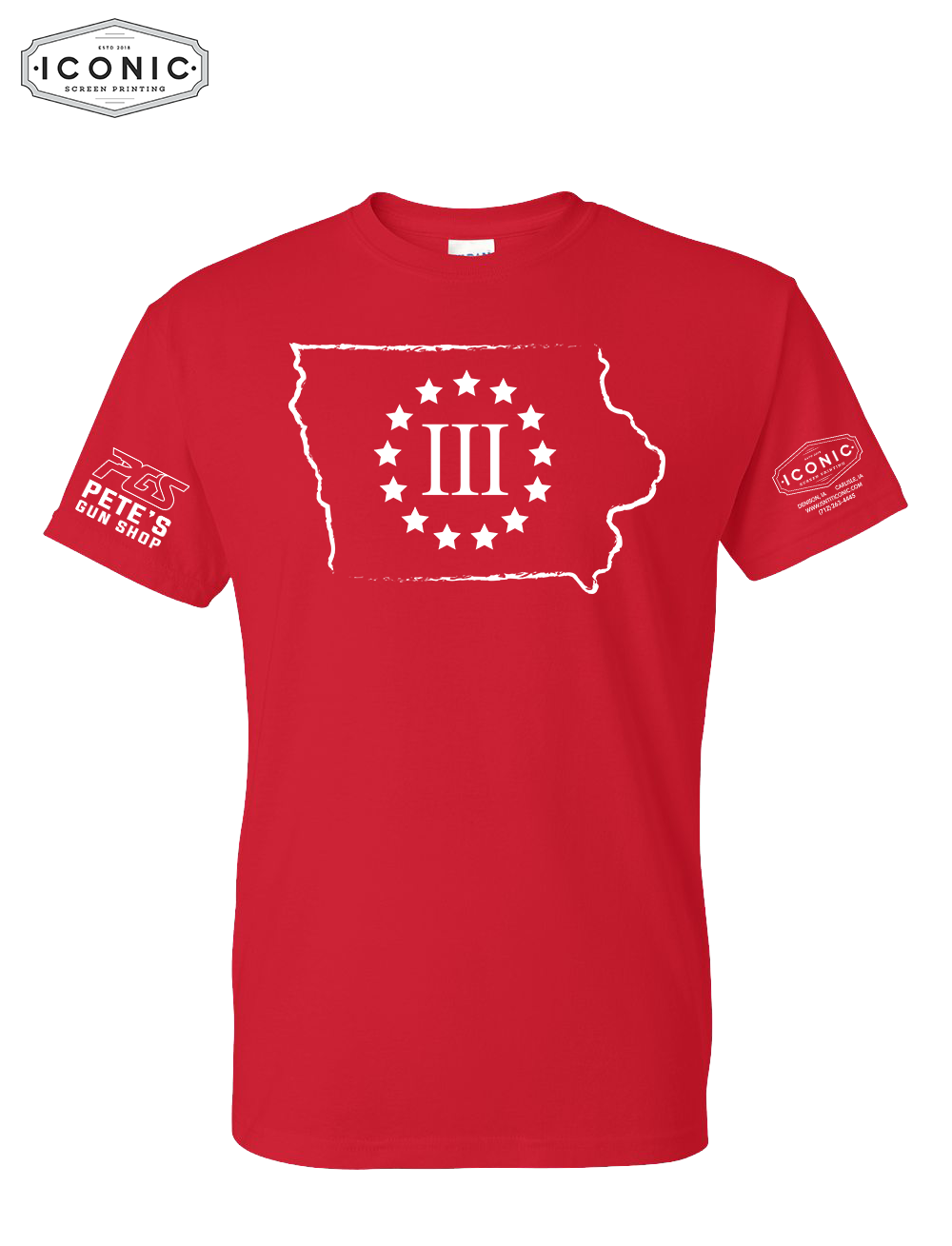 Iowa - Sponsor Shirt - DryBlend T-shirt - Clearance