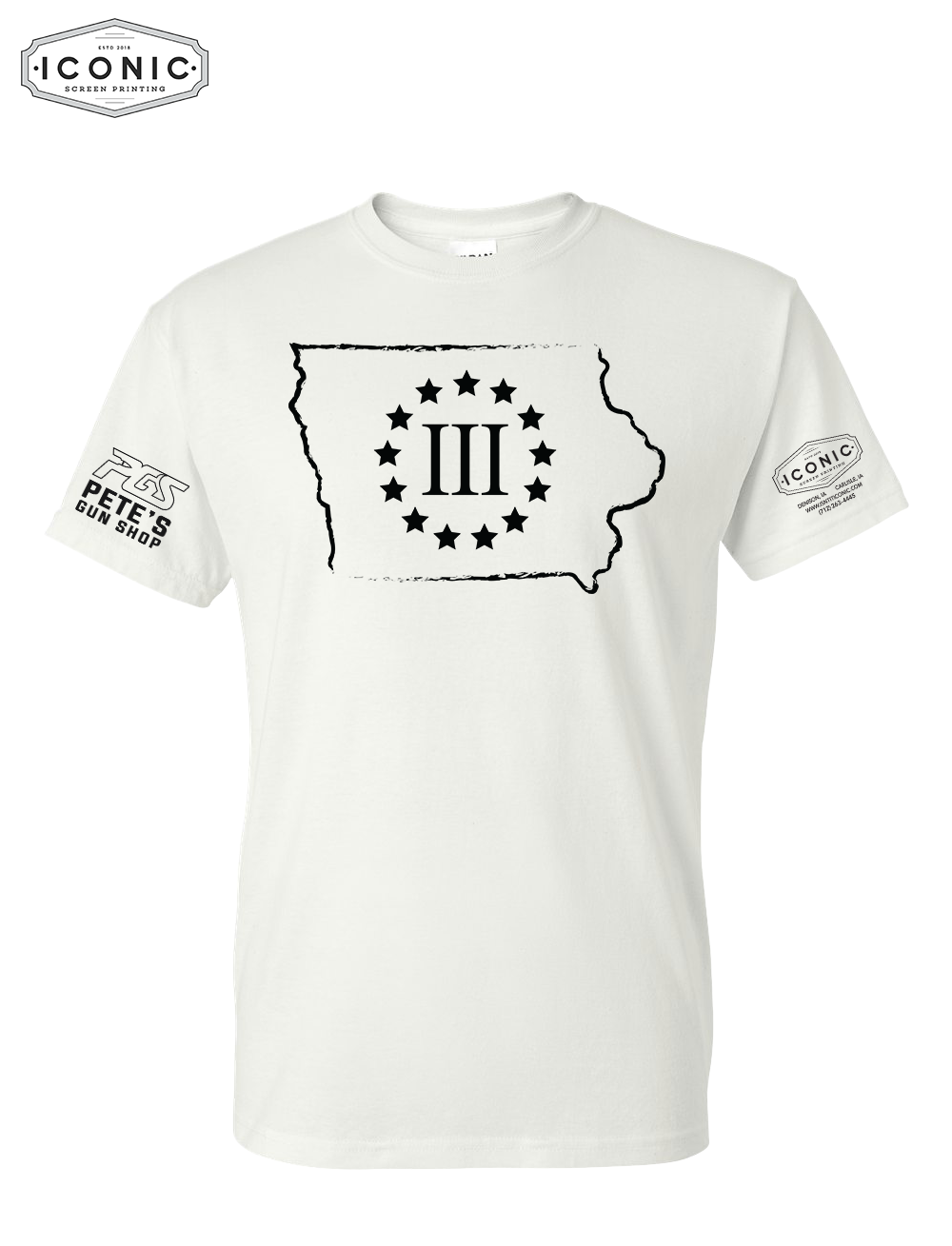 Iowa - Sponsor Shirt - DryBlend T-shirt - Clearance