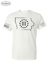 Load image into Gallery viewer, Iowa - Sponsor Shirt - DryBlend T-shirt
