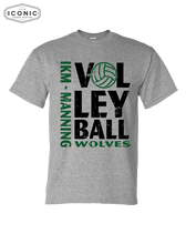Load image into Gallery viewer, IKM Wolves Volleyball - DryBlend T-shirt
