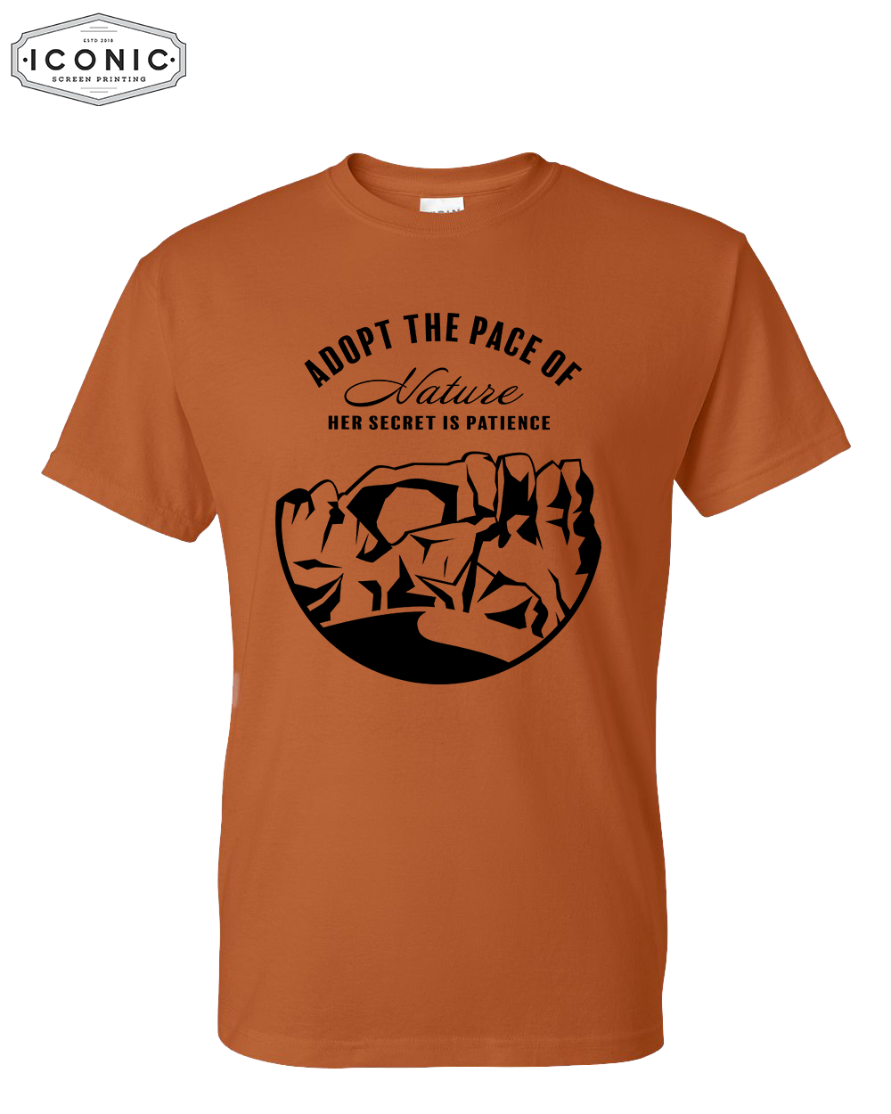 Adopt The Pace of Nature - DryBlend T-Shirt