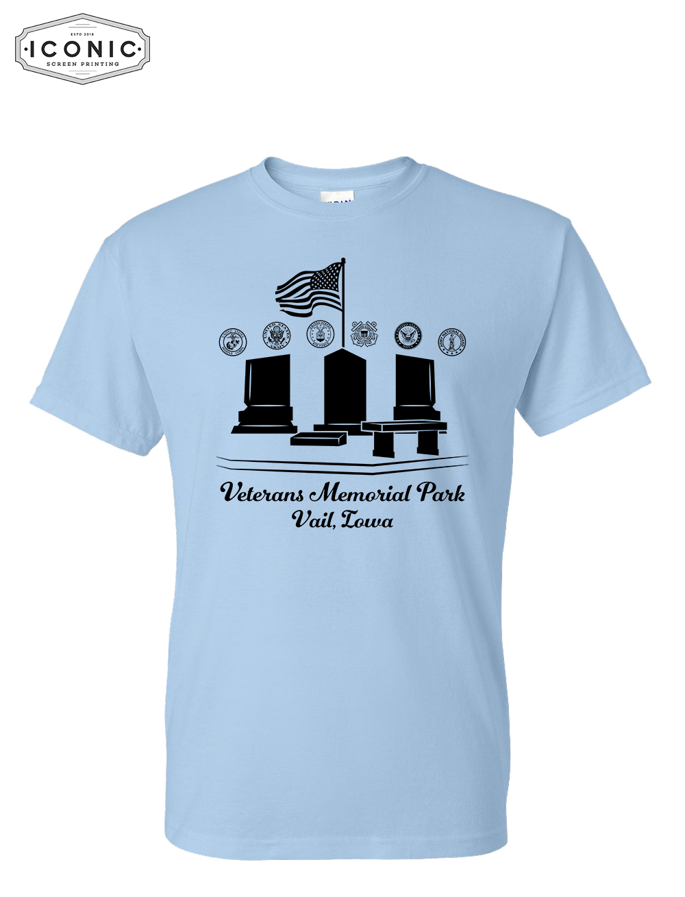 Vail's Veterans Memorial Park - DryBlend T-shirt