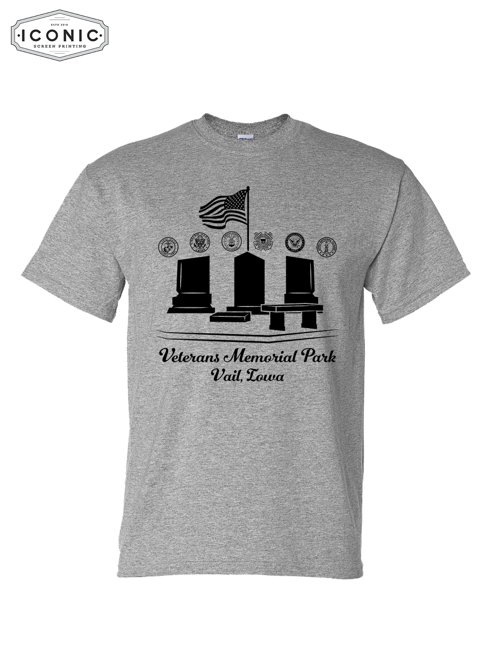 Vail's Veterans Memorial Park - DryBlend T-shirt