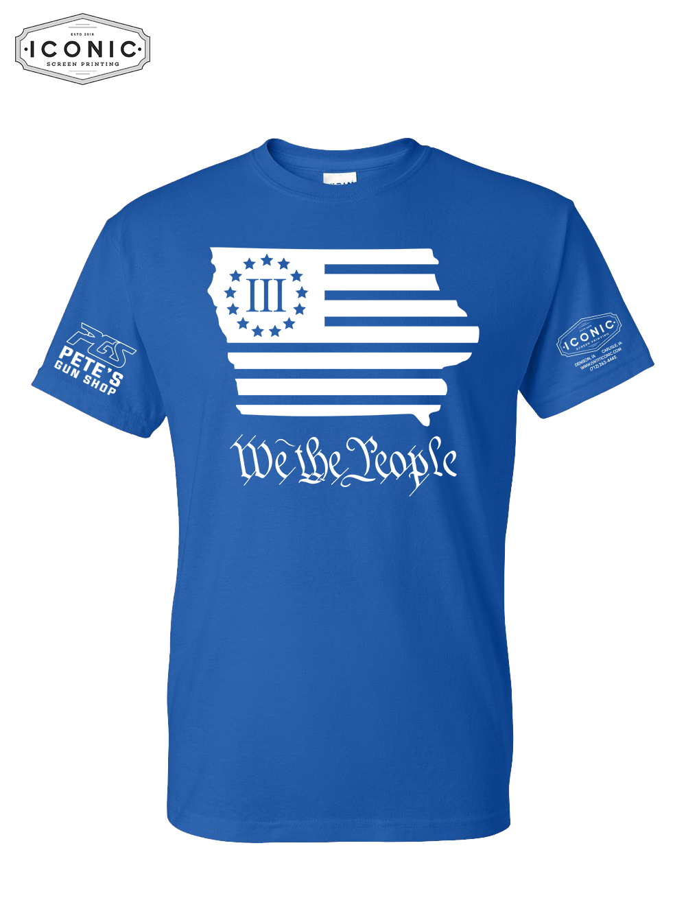 We The People - Sponsor Shirt - DryBlend T-shirt - Clearance
