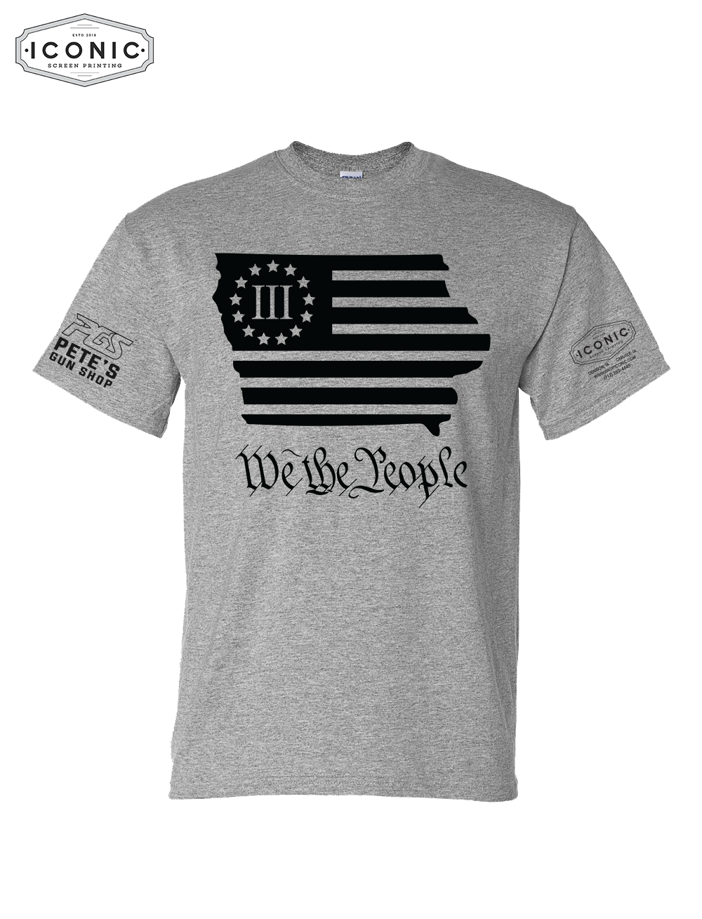We The People - Sponsor Shirt - DryBlend T-shirt - Clearance