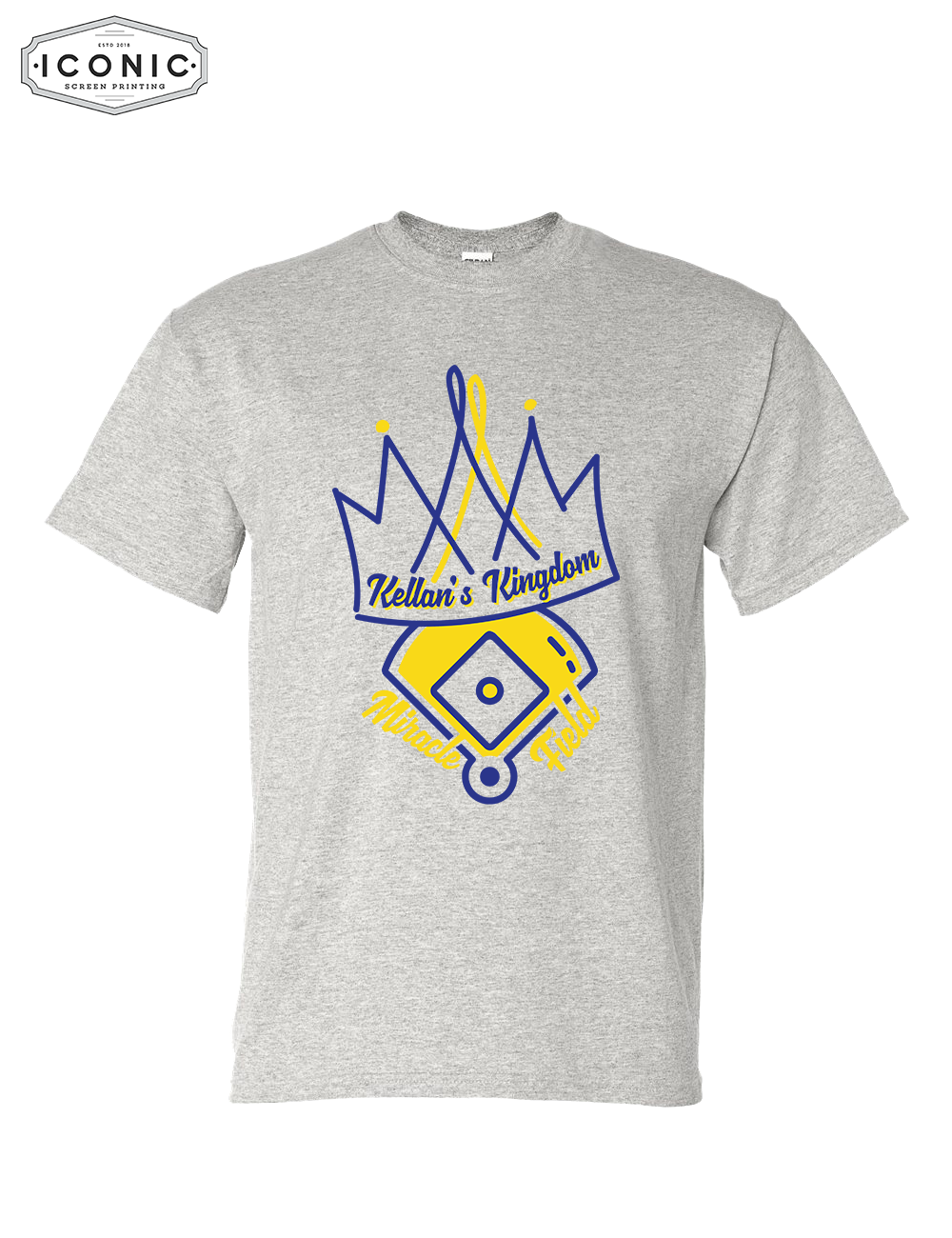 Baseball Crown - DryBlend T-shirt