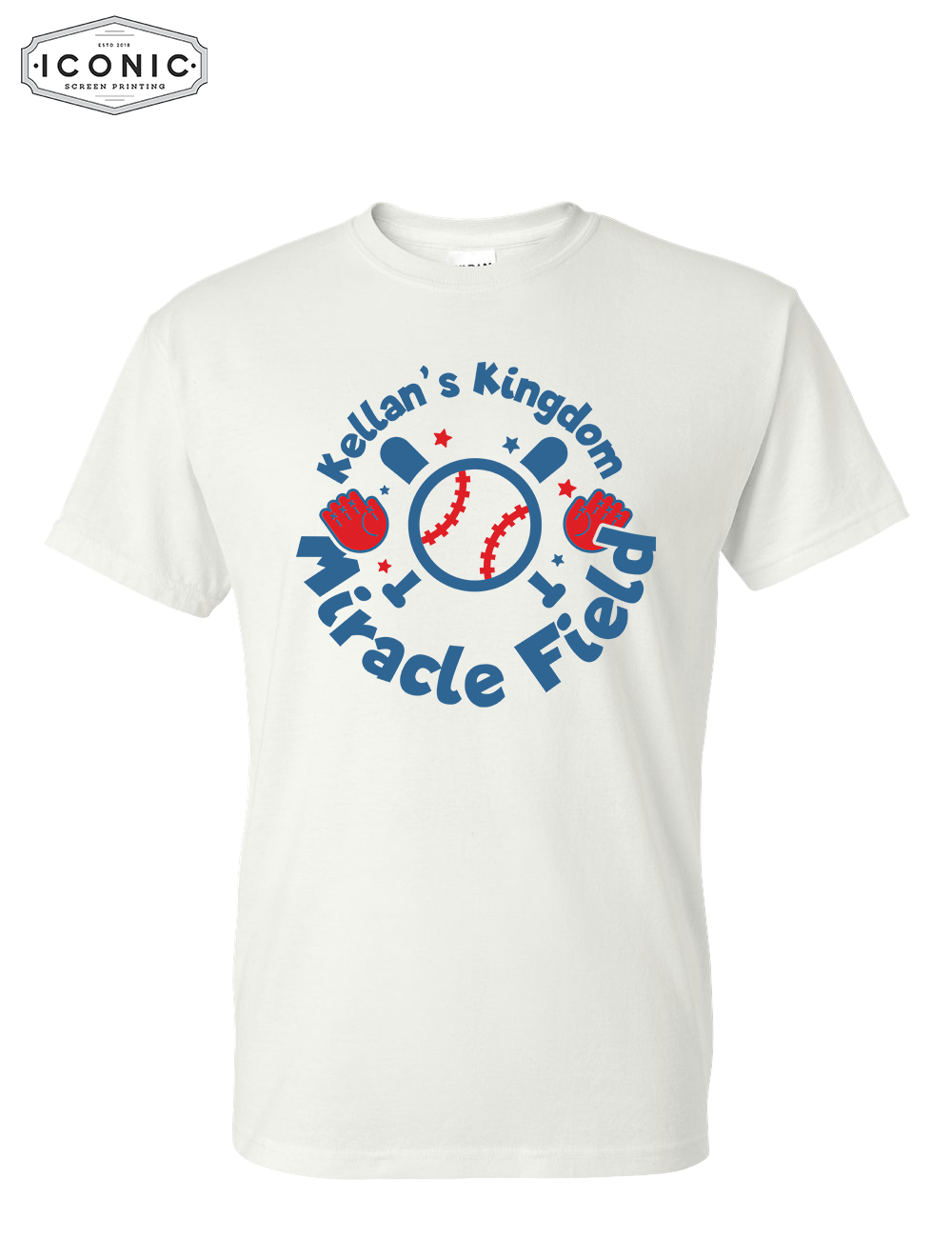 Baseball Glove - DryBlend T-shirt