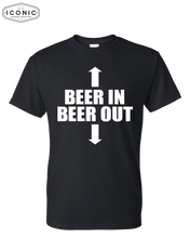 Load image into Gallery viewer, Beer In Beer Out - DryBlend T-shirt
