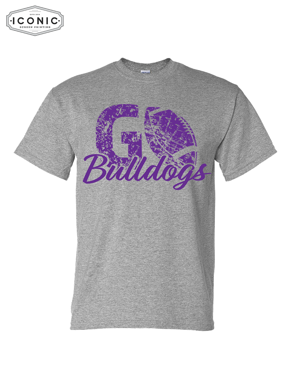 Bulldogs Football - DryBlend T-shirt