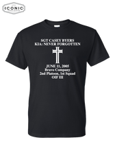 Load image into Gallery viewer, SGT Casey Byers: Never Forgotten - DryBlend T-Shirt
