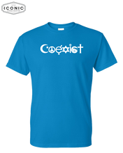 Load image into Gallery viewer, COEXIST- DryBlend T-shirt
