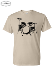 Load image into Gallery viewer, Play The Drums - DryBlend T-Shirt
