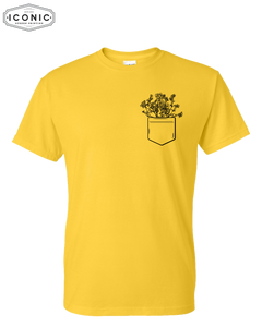 Flower Pocket - DryBlend T-Shirt