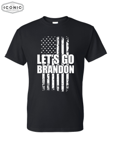 Let's Go Brandon Flag - DryBlend T-shirt