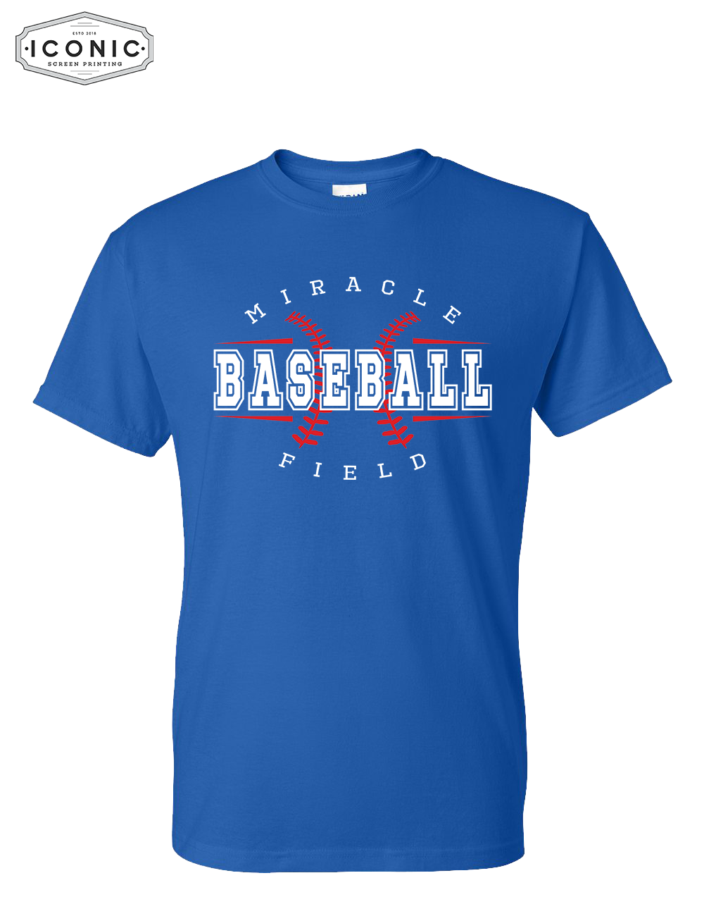 Miracle Field Baseball- DryBlend T-shirt