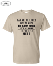 Load image into Gallery viewer, Parallel Lines - DryBlend T-Shirt
