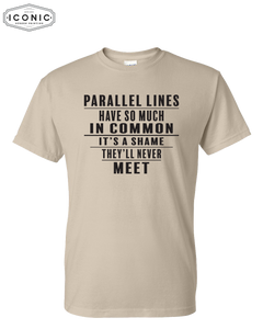 Parallel Lines - DryBlend T-Shirt