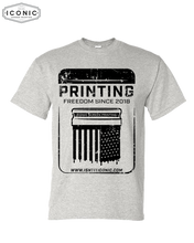 Load image into Gallery viewer, Printing Freedom - DryBlend T-shirt
