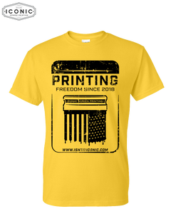Printing Freedom - DryBlend T-shirt