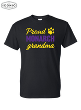 Load image into Gallery viewer, Proud Monarch Grandma/Grandpa - DryBlend T-Shirt
